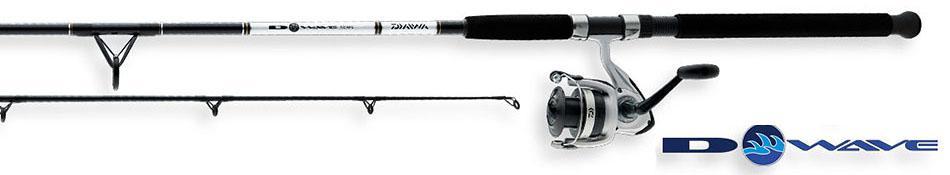 Daiwa - D-Wave Saltwater Combo Spinning Fiberglass 2pc Daiwa 