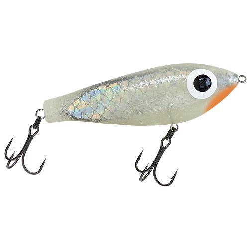 Paul Brown's Fat Boy Pro Sinking Twitchbait Lure Mirrolure Glow Pearl 