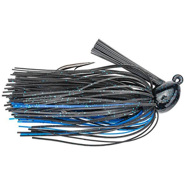 Strike King - Hack Attack Jig Strike King Lure Company 1/2 oz Black / Blue 