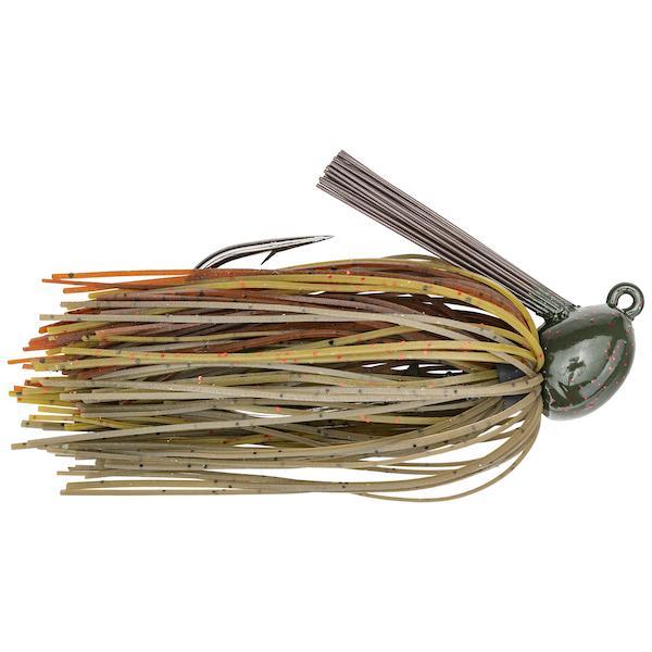 Strike King - Hack Attack Jig Strike King Lure Company 1/2 oz Green Pumpkin Craw 