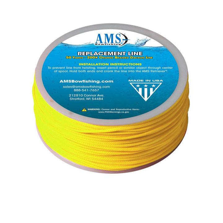 AMS - Bowfishing Line Bowfishing AMS Bowfishing 200 50 Yellow