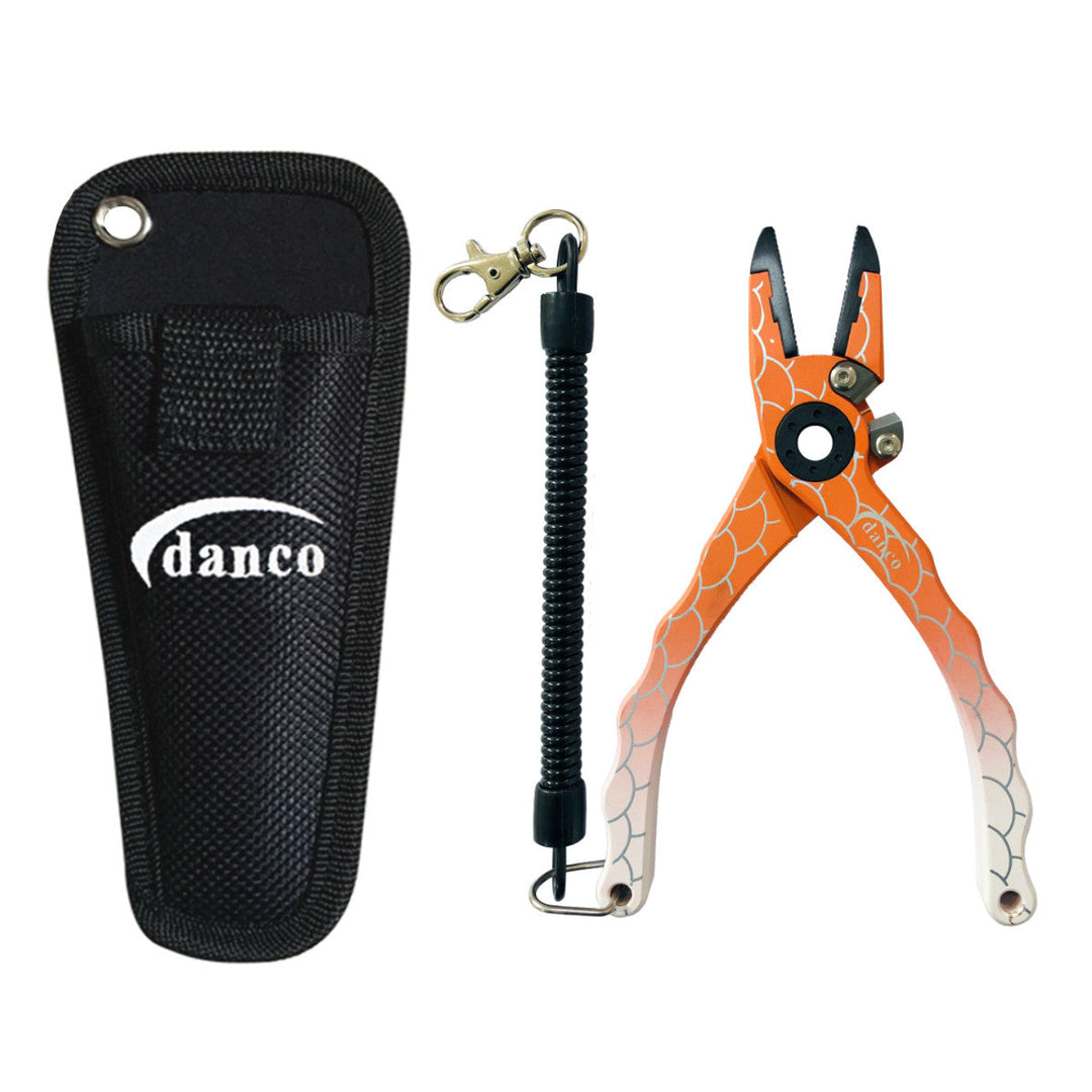 Danco - Fish Species Tournament Series Aluminum Pliers w/ Sheath 7" Redfish Accessories Danco Sports, Inc. 