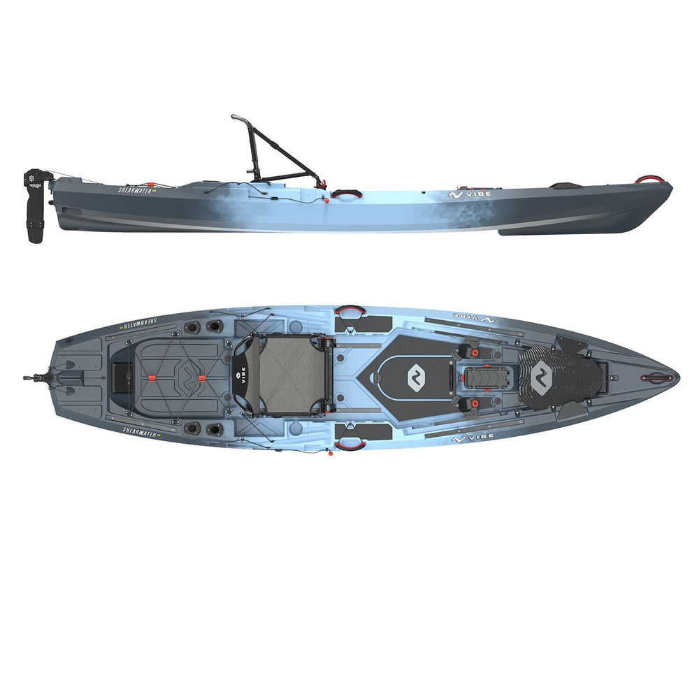 Vibe Kayak Kayak Vibe Kayaks LLC Shearwater 125 - Slate Blue 