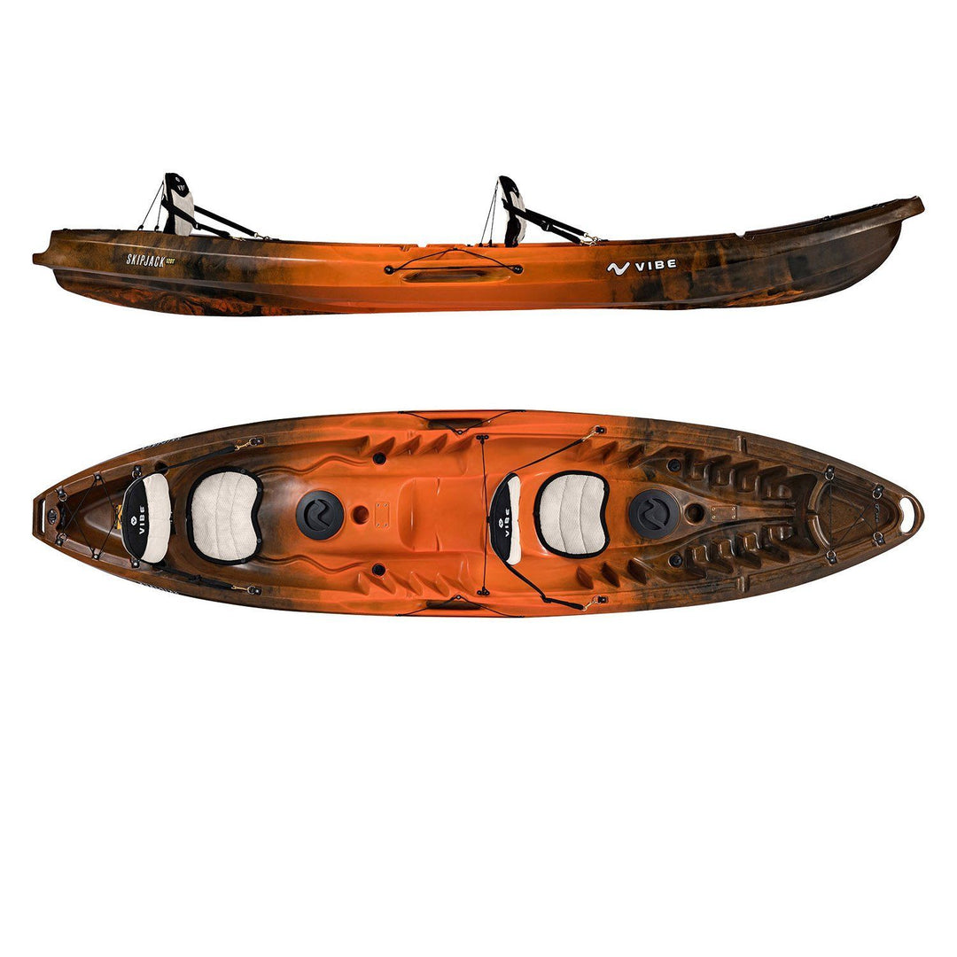 Vibe Kayak Kayak Vibe Kayaks LLC Skipjack 120T - Wildfire 