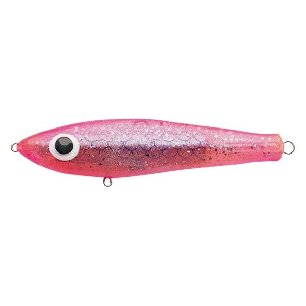 Paul Brown's Original Suspending Twitchbait Lure Mirrolure Pink Silver 