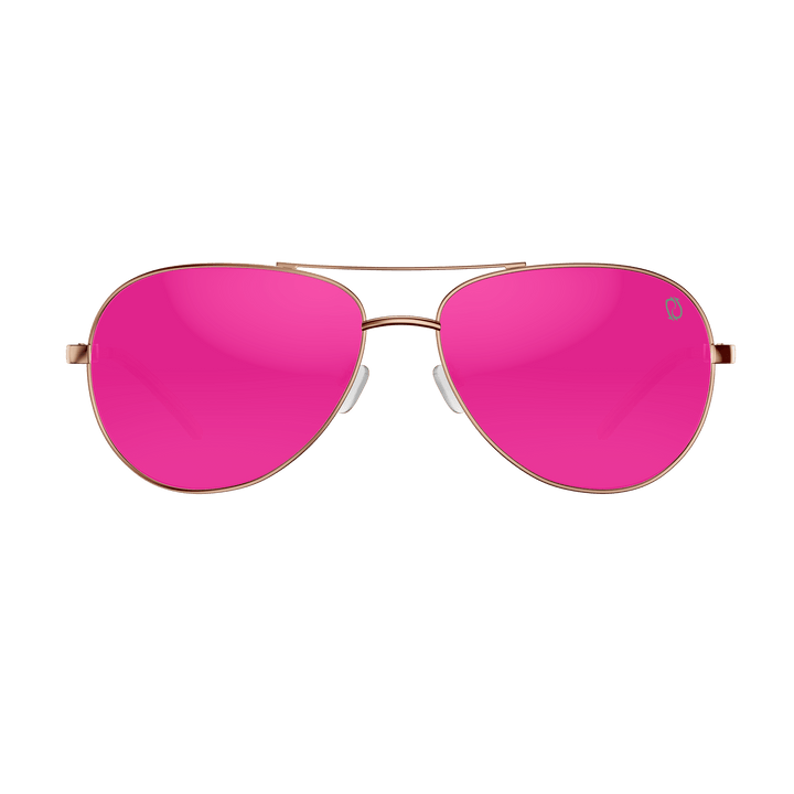 Redtail Republic Sunglasses Accessories Redtail Republic Sandbar Gold Pink Mirror